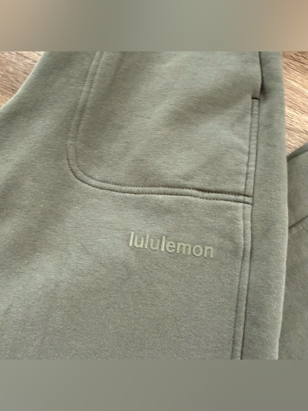 Lululemon Loungeful Straight-Leg High-Rise Full Length Pant Green - Picture 2 of 5